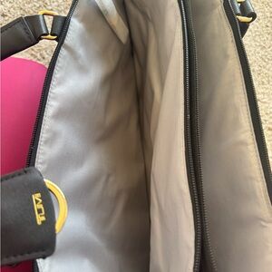 Tumi Black Voyager Laptop Bag